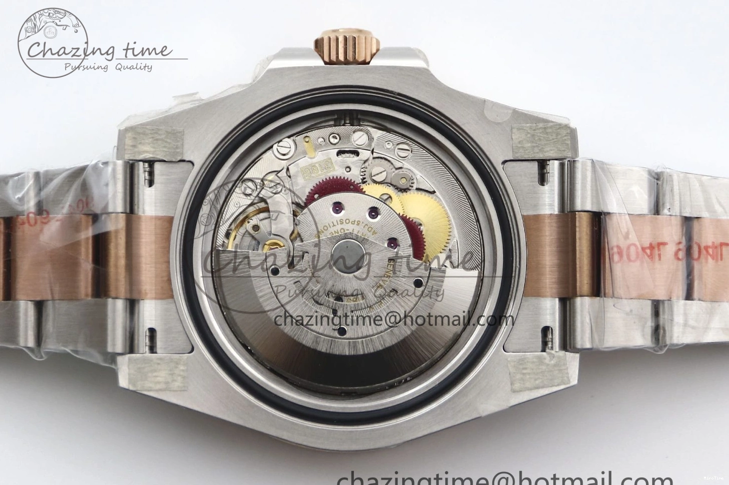 MiroTime 0413 GMT Master II 126711 CHNR 904L SS TW+ 1:1 Best Edition on SS RG Bracelet VR3186 CHS FreshLook 1976